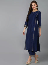 Women Silk Blend Embroidered Solid Kurta-PKSKD1704